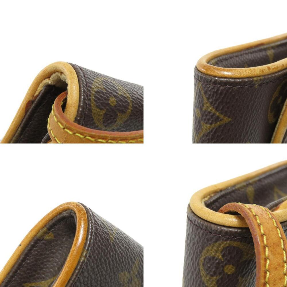 Louis Vuitton Shoulder Monogram Pochette Canvas Bag Twin - Picture 10 of 11